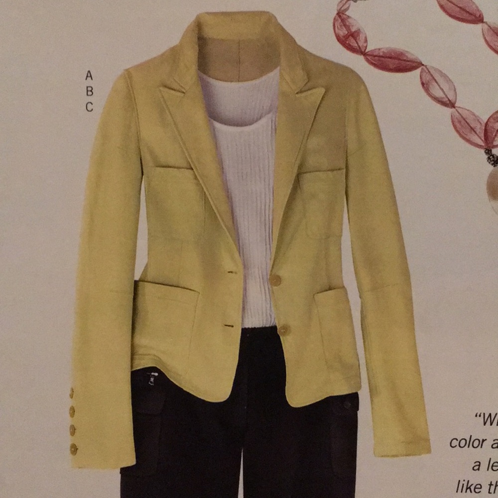 Stylish limeade leather jacket